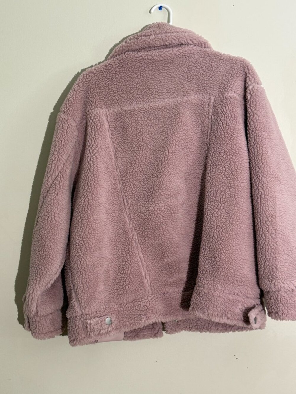 UGG Frankie Sherpa Trucker Jacket in Ashen Rose | Small - Picture 3 of 3